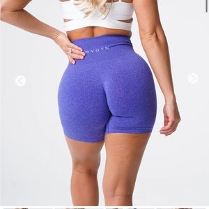 NVGTN Electric Blue Pro Seamless Shorts